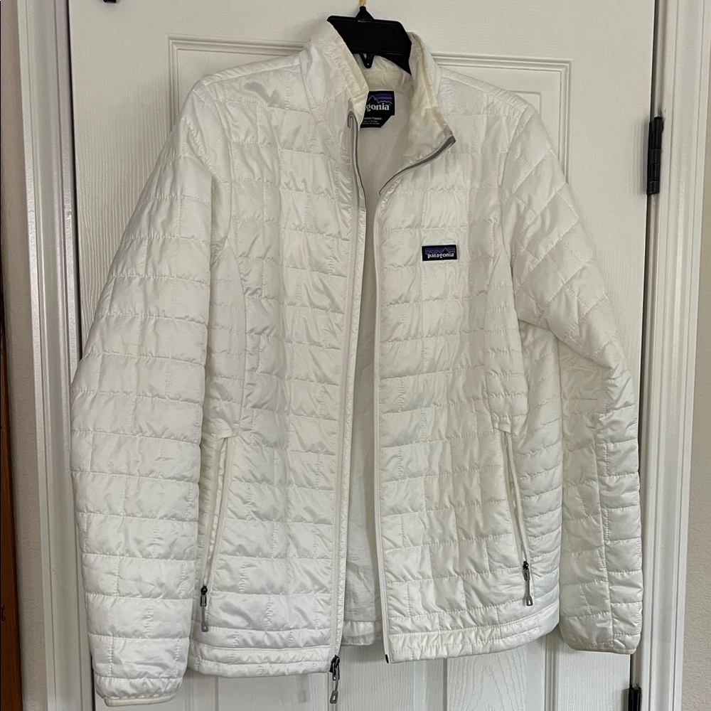 Patagonia Ivory Quilted Jacket